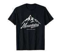Las montañas mueven mi Alma Camiseta