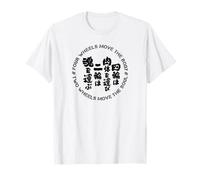 Las Motocicletas mueven el Alma Kanji japonés Camiseta