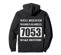 Las mujeres bien comportadas rara vez hacen historia. Mes de la Historia Negra Sudadera con Capucha