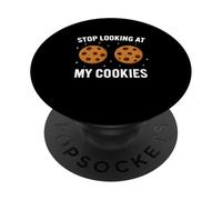 Las Mujeres Dejan de Mirar mis Galletas PopSockets PopGrip Adhesivo
