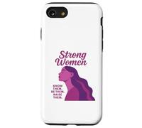 Las Mujeres Fuertes Saben Que Sean Ellas crían el día de la Madre Carcasa para iPhone SE (2020) / 7/8