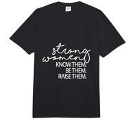 Las Mujeres Fuertes Saben Que Sean Ellas crían el día de la Madre Comfort Colors Adult Heavyweight T-Shirt