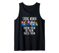 Las Mujeres Fuertes Saben Que Son Ellas criarlas Rosie Riveter Camiseta sin Mangas
