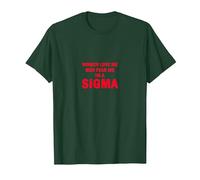 Las Mujeres me aman Los Hombres me temen Soy un Hombre Sigma - Alpha Introvert Camiseta, Hombre, Verde Bosque, XXL