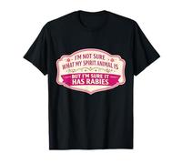Las Mujeres no están seguras de qué es el Animal Espiritual, Pero Tiene una Broma sobre la Rabia Camiseta