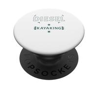 Las Mujeres Reales huelen a Diesel y Kayak en Aguas bravas PopSockets PopGrip Adhesivo