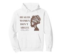 Las Mujeres sanadas no discuten el empoderamiento del Bienestar Emocional Sudadera con Capucha