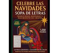 Las Navidades Libro de Sopas de Letras: EDICION LETRAS GRANDES