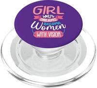 Las niñas con sueños se convierten en Mujeres con visión PopSockets PopGrip para MagSafe