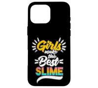 Las niñas Hacen la Mejor Reina del Limo, Bonita y Divertida artesanía Carcasa para iPhone 16 Pro MAX