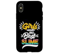 Las niñas Hacen la Mejor Reina del Limo, Bonita y Divertida artesanía Carcasa para iPhone X/XS