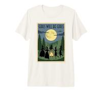 Las niñas serán Brujas Camiseta Premium