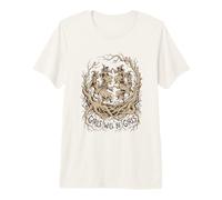 Las niñas serán Chicas góticas Brujas Ocultas Camiseta Premium