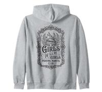 Las niñas serán Chicas Mantis Rezando Club Sudadera con Capucha