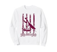 Las niñas serán Chicas Vintage Sudadera