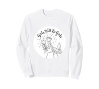 Las niñas serán Las Mantis Rezando Las niñas Sudadera