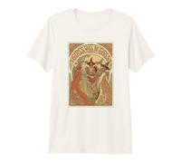 Las niñas serán niñas empoderadas Mujeres Art Nouveau Witches Camiseta Premium