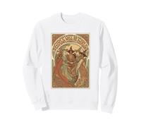 Las niñas serán niñas empoderadas Mujeres Art Nouveau Witches Sudadera