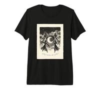 Las niñas serán niñas Witch Circle Moon Magic Celestial Camiseta Premium