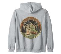 Las niñas serán Will Chicas Rezando Mantis Al Aire Libre Smores Sudadera con Capucha