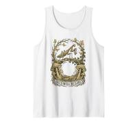 Las niñas serán Will Girls Rezando Mantis Mushroomcore Camiseta sin Mangas