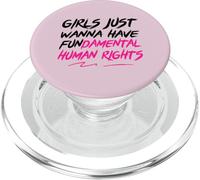 Las niñas Solo Quieren Tener una elección Profesional de Derechos Humanos fundamentales PopSockets PopGrip para MagSafe