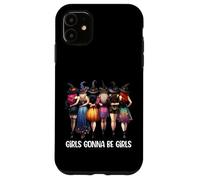 Las niñas van a ser brujas de Halloween, lindo escuadrón de brujas Carcasa para iPhone 11