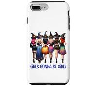 Las niñas van a ser brujas de Halloween, lindo escuadrón de brujas Carcasa para iPhone 7 Plus/8 Plus