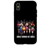 Las niñas van a ser brujas de Halloween, lindo escuadrón de brujas Carcasa para iPhone X/XS