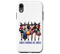 Las niñas van a ser brujas de Halloween, lindo escuadrón de brujas Carcasa para iPhone XR