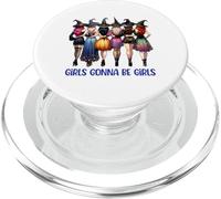 Las niñas van a ser brujas de Halloween, lindo escuadrón de brujas PopSockets PopGrip para MagSafe