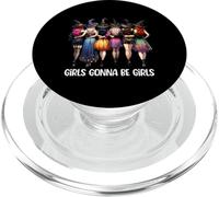 Las niñas van a ser brujas de Halloween, lindo escuadrón de brujas PopSockets PopGrip para MagSafe