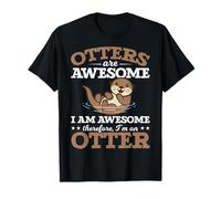 Las nutrias son increíbles nutrias chicas amantes de la nutria Camiseta