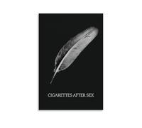 Las obras de arte Cigarettes After SexOil Painting son duraderas, impermeables y fáciles de limpiar en habitaciones, salas de estar, dormitorios, cocinas y fáciles de montar. Estilo sin marco, 50 x 75
