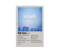 Las obras de arte de Hot Fuss-the Killers son duraderas, impermeables y fáciles de limpiar en habitaciones, salas de estar, dormitorios, cocinas y fáciles de montar. Estilo sin marco, 20 x 30 cm