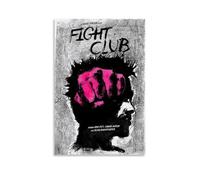 Las obras de arte de pintura al óleo de Fight Club son duraderas, impermeables y fáciles de limpiar en habitaciones, salas de estar, dormitorios, cocinas y fáciles de montar. Estilo sin marco, 60 x 90