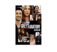 Las obras de arte de pintura al óleo de Grey's Anatomy son duraderas, impermeables y fáciles de limpiar en habitaciones, salas de estar, dormitorios, cocinas y fáciles de montar. Estilo sin marco, 50