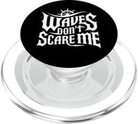 Las Olas no me asustan - Vintage Boat Captain Sea Lover PopSockets PopGrip para MagSafe