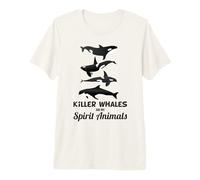 Las orcas Son mi espíritu Animales Gracioso Hombres Mujeres Niños Camiseta Premium