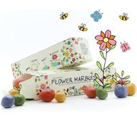 Las originales bolas de flores de Die Stadtgärtner | 25 bombas de semillas coloridas con más de 20 tipos de semillas de flores se ofrecen en fiestas de cumpleaños infantiles, 100 % orgánicas y