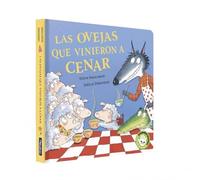 Las ovejas que vinieron a cenar (La ovejita que vino a cenar. Libro de cartón) (Pequeñas manitas)