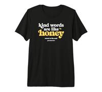 Las Palabras amables Son como Honey Christian Bee Proverbios 16:24 Camiseta Premium