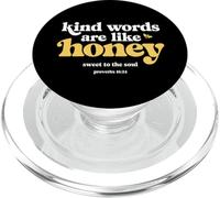 Las Palabras amables Son como Honey Christian Bee Proverbios 16:24 PopSockets PopGrip para MagSafe