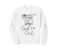 Las Palabras amables Son como la Miel Proverbios 16:24 Cita Cristiana Sudadera