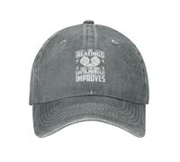 Las Palizas Continuarán hasta Que Mejore La Moral Unisex Gorras Vaquera Algodón Gorra-Deportiva Clásica Aire Libre Gorra para Caza Pesca Hip Hop