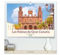 Las Palmas de Gran Canaria - eine großartige Stadt (hochwertiger Premium Wandkalender 2026 DIN A2 quer), Kunstdruck in Hochglanz: Die Hauptstadt der Insel Gran Canaria liegt auf der Nordostseite.