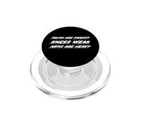 Las Palmas Son sudorosas Rodillas Los Brazos débiles Son Pesados | Canción PopSockets PopGrip para MagSafe