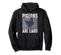 Las Palomas Son mentirosas | Funny Birds Are Spies Vintage Bird Meme Sudadera con Capucha