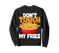 Las papas fritas no toquen mis papas fritas Sudadera