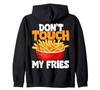 Las papas fritas no toquen mis papas fritas Sudadera con Capucha